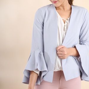 Umgee Boutique Peri Blue Light Jacket